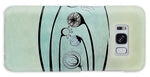 Load image into Gallery viewer, Geometric Stems in an Oval frame - Phone Case
