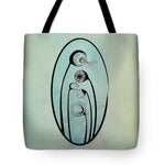 Load image into Gallery viewer, Geometric Stems in an Oval frame - Tote Bag
