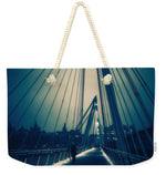 Load image into Gallery viewer, Golden Snow - Weekender Tote Bag
