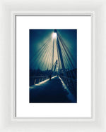 Load image into Gallery viewer, Golden Snow - Framed Print
