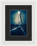 Load image into Gallery viewer, Golden Snow - Framed Print
