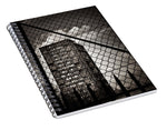 Load image into Gallery viewer, Gritty London Tower Block and Fence - East End London - Spiral Notebook
