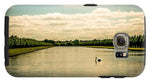 Load image into Gallery viewer, Hampton Court Long Lake's Swans - Phone Case
