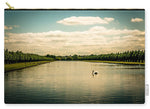 Load image into Gallery viewer, Hampton Court Long Lake's Swans - Carry-All Pouch
