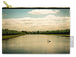 Load image into Gallery viewer, Hampton Court Long Lake's Swans - Carry-All Pouch
