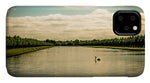 Load image into Gallery viewer, Hampton Court Long Lake's Swans - Phone Case
