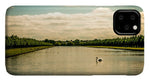 Load image into Gallery viewer, Hampton Court Long Lake's Swans - Phone Case
