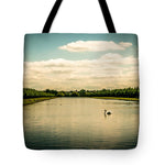 Load image into Gallery viewer, Hampton Court Long Lake's Swans - Tote Bag
