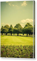 Load image into Gallery viewer, Hampton Court Palace Gardens Summer Colours - Canvas Print
