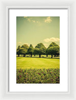 Load image into Gallery viewer, Hampton Court Palace Gardens Summer Colours - Framed Print
