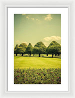Load image into Gallery viewer, Hampton Court Palace Gardens Summer Colours - Framed Print
