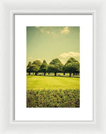 Load image into Gallery viewer, Hampton Court Palace Gardens Summer Colours - Framed Print
