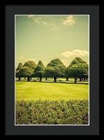 Load image into Gallery viewer, Hampton Court Palace Gardens Summer Colours - Framed Print
