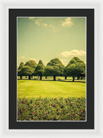 Load image into Gallery viewer, Hampton Court Palace Gardens Summer Colours - Framed Print
