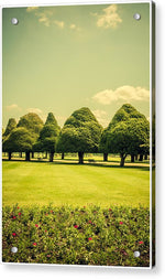Load image into Gallery viewer, Hampton Court Palace Gardens Summer Colours - Acrylic Print
