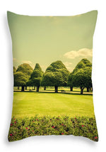 Load image into Gallery viewer, Hampton Court Palace Gardens Summer Colours - Throw Pillow
