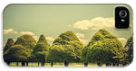 Load image into Gallery viewer, Hampton Court Palace Gardens Triangular Trees - Phone Case
