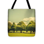 Load image into Gallery viewer, Hampton Court Palace Gardens Triangular Trees - Tote Bag
