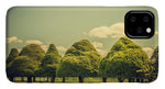 Load image into Gallery viewer, Hampton Court Palace Gardens Triangular Trees - Phone Case
