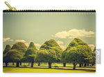 Load image into Gallery viewer, Hampton Court Palace Gardens Triangular Trees - Carry-All Pouch
