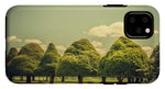 Load image into Gallery viewer, Hampton Court Palace Gardens Triangular Trees - Phone Case
