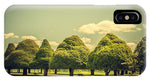 Load image into Gallery viewer, Hampton Court Palace Gardens Triangular Trees - Phone Case
