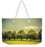 Load image into Gallery viewer, Hampton Court Palace Gardens Triangular Trees - Weekender Tote Bag
