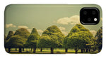 Load image into Gallery viewer, Hampton Court Palace Gardens Triangular Trees - Phone Case
