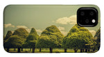 Load image into Gallery viewer, Hampton Court Palace Gardens Triangular Trees - Phone Case
