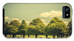 Load image into Gallery viewer, Hampton Court Palace Gardens Triangular Trees - Phone Case
