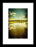 Load image into Gallery viewer, Hampton Court The Great Fountain Garden Curved Canal - Framed Print
