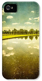 Load image into Gallery viewer, Hampton Court The Great Fountain Garden Curved Canal - Phone Case
