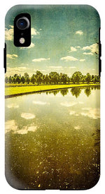 Load image into Gallery viewer, Hampton Court The Great Fountain Garden Curved Canal - Phone Case
