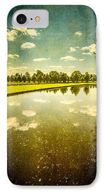 Load image into Gallery viewer, Hampton Court The Great Fountain Garden Curved Canal - Phone Case
