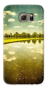 Load image into Gallery viewer, Hampton Court The Great Fountain Garden Curved Canal - Phone Case
