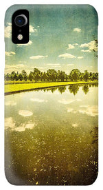 Load image into Gallery viewer, Hampton Court The Great Fountain Garden Curved Canal - Phone Case

