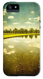 Load image into Gallery viewer, Hampton Court The Great Fountain Garden Curved Canal - Phone Case
