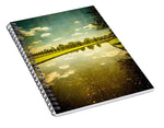Load image into Gallery viewer, Hampton Court The Great Fountain Garden Curved Canal - Spiral Notebook
