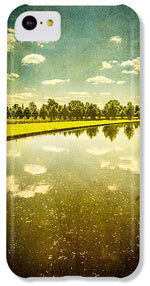 Load image into Gallery viewer, Hampton Court The Great Fountain Garden Curved Canal - Phone Case
