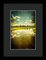 Load image into Gallery viewer, Hampton Court The Great Fountain Garden Curved Canal - Framed Print
