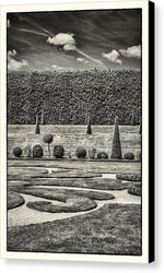 Load image into Gallery viewer, Hampton Court The Privy Garden BW - Canvas Print
