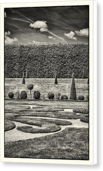 Load image into Gallery viewer, Hampton Court The Privy Garden BW - Canvas Print

