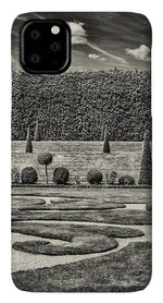 Load image into Gallery viewer, Hampton Court The Privy Garden BW - Phone Case
