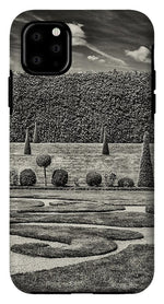 Load image into Gallery viewer, Hampton Court The Privy Garden BW - Phone Case
