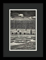 Load image into Gallery viewer, Hampton Court The Privy Garden BW - Framed Print
