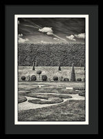 Load image into Gallery viewer, Hampton Court The Privy Garden BW - Framed Print
