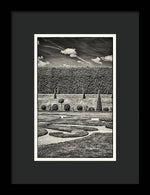 Load image into Gallery viewer, Hampton Court The Privy Garden BW - Framed Print

