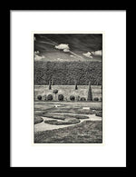 Load image into Gallery viewer, Hampton Court The Privy Garden BW - Framed Print
