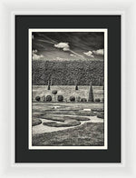 Load image into Gallery viewer, Hampton Court The Privy Garden BW - Framed Print
