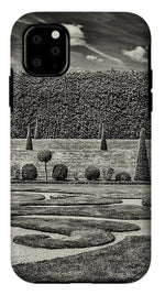 Load image into Gallery viewer, Hampton Court The Privy Garden BW - Phone Case
